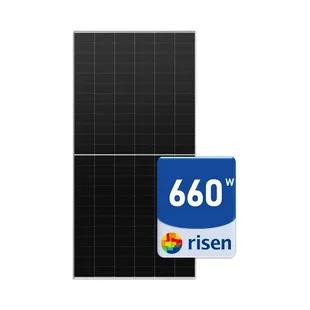 PAINEL SOLAR RISEN MONOCRISTALINO BIFACIAL 660W